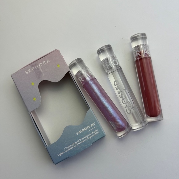 SEPHORA COLLECTION Glossed 3pc Lip Gloss Set High Shine Finish - Picture 5 of 8